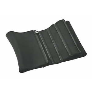 lot 38338 image: Athletic Works 5-Zipper Waist Trimmer Belt  -Black