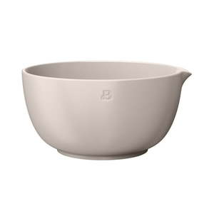 lot 38352 image: Beautiful 3 QT Stoneware Batter Mixing Bowl  Porcini Taupe by Drew Barrymore