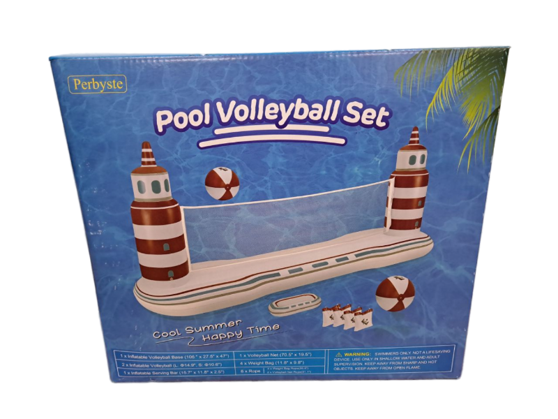 lot 33447 image: Pool Volleyball Set