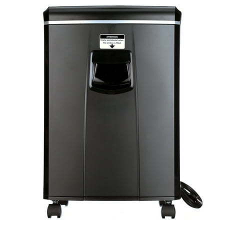 lot 34649 image: Aurora GB 12-Sheet Crosscut Paper and Credit Card Shredder with Pullout Basket (SEE DETAILS) - Retail $173