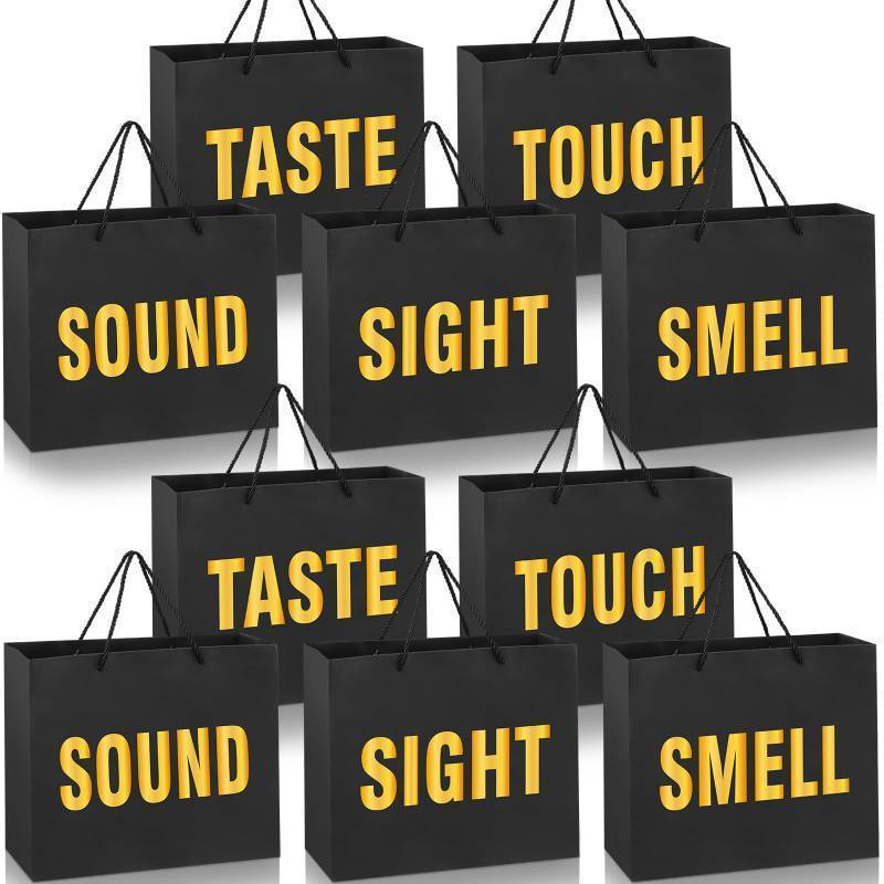 lot 32858 image: 5 Senses Gift Bags for Him Her Christmas Gift Bags