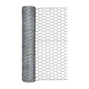 lot 33742 image: Garden Craft 24in H x 50ft L Gray Chicken Wire with 1in Openings