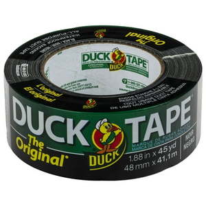 lot 33763 image: The Original Duck Tape Brand Duct Tape  Black  1.88 in. x 45 yd.