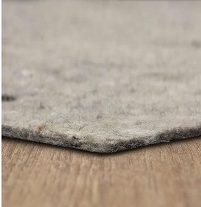 lot 35811 image: Home Felt Rug Pad Thick Size 164 x 36 Cushion for Area Rugs, Protective Underlay for Hardwood Floors, Comfort and Insulation - Retail $0