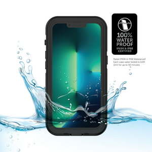 lot 37048 image: Body Glove Tidal Waterproof Phone Case for iPhone 13 Pro Max - BlackClear