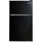 Arctic King 3.2 Cu ft Two Door Mini Fridge with Freezer Black  E-Star  ARM32D5ABB - Retail: $204