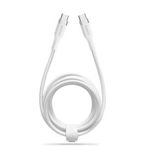lot 38471 image: Liquipel Powertek USB C to USB C Fast Charger Cable  6ft for Galaxy Note Tab MacBook Premium White