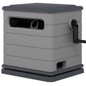 lot 35874 image: 150 ft. Swivel Hose Hideaway with Brass Connections - Retail $65