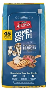 lot 35875 image: ALPO Come and Get It Cookout Classics Dry Dog Food 45 pounds ( Exp Aug2027) - Retail $27