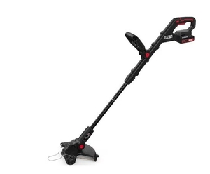 lot 35878 image: Hyper Tough 12 20V Brushless Cordless String Trimmer with 20V Max 2.0Ah Battery and Charging Cable - Retail $78