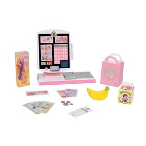 lot 35890 image: Disney Princess Stylin Self Check Out Cash Register