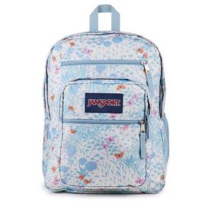 lot 38490 image: JanSport Big Student 17 Backpack - Fluttering Fields High School Bookbag