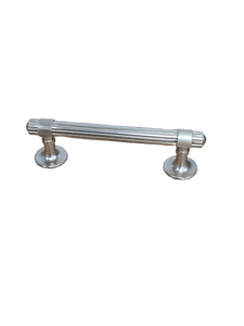 lot 38493 image: Amerock 96mm Golden Champagne Cabinet Pull Handle with Hardware