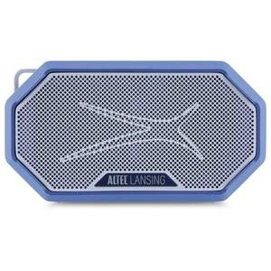 lot 38495 image: Altec Lansing HydraMini 2.0 EverythingProof Magnetic Wireless Portable Bluetooth Speaker Periwinkle Blue White  IMW1002-PERIWT