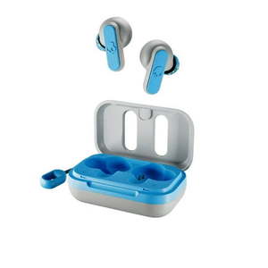 lot 38500 image: Skullcandy Dime XT 2 IPX4 Sweat and Water-Resistant Wireless In-Ear Earbuds Grey