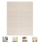 SAFAVIEH Natura Willoughby Distressed Area Rug, Beige/Ivory, 12' x 15' - Retail: $728