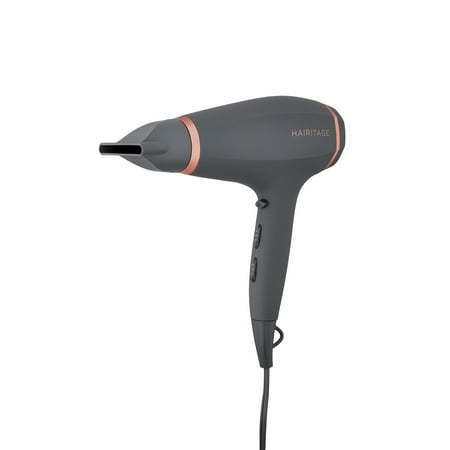 lot 34782 image: Hairitage 1875 Watts Ionic Hair Blow Dryer  Frizz Control and Shine for All Hair Types - Retail $50