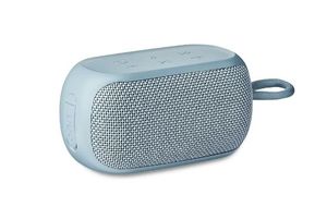 lot 14148 image: onn Small Rugged Speaker with Bluetooth Wireless Technology, Blue