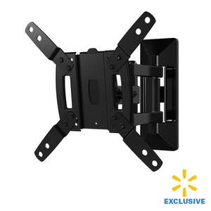 lot 33853 image: SANUS VuePoint Full-Motion TV Wall Mount for TVs 13 -40  up to 50 lbs Comes with HDMI cable