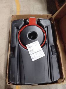 lot 35895 image: Lifetime 44-Inch Impact Portable Basketball Hoop with Telescoping Adjustment & Classic Rim  Model 90759-Outdoor Play (Missing Tube)- Retail $148