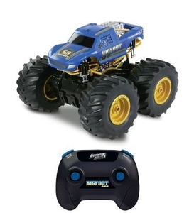 lot 35924 image: Adventure Force (110) 50th Anniversary Bigfoot Remote Control Monster Truck, WR5-10M51U-BL - Retail $69