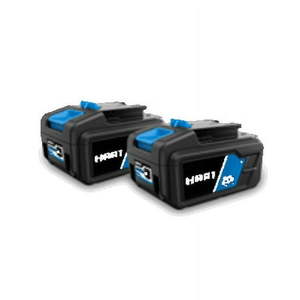 lot 35927 image: HART 2 Pack 20V Lithium-Ion 4.0AH Batteries (Charger Not Included) - Retail $149