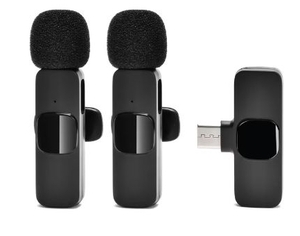 lot 35942 image: Core Innovations Wireless Lavalier Microphones - Plug & Play Wireless Mic, Noise Cancellation, Content Creation, Podcasts & More