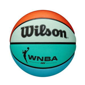 lot 35959 image: Wilson WNBA DRV Bright Outdoor Basketball - Multicolor Size 6 - 28.5
