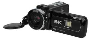 lot 38547 image: Vivitar 8K Digital Camcorder Kit - Retail $169