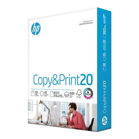 lot 35141 image: HP Copy & Print20 20lb 8.5 x 11  1 Ream (500 Sheets)