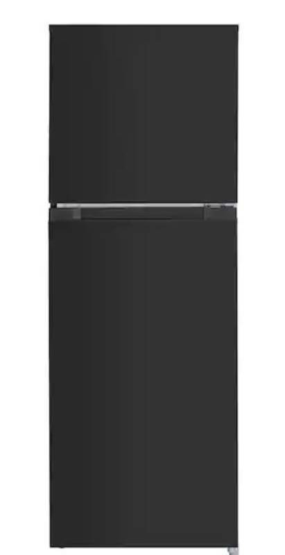 lot 33682 image: Vissani Top FreezerRefrigerator Black 10.1 Cu Ft - Retail $479