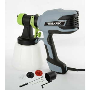 lot 33870 image: WorkPro Plus 14GPH Electric Paint Sprayer 120 Volt Model 2234 (See Details) Retail $59