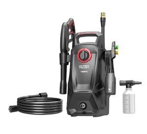 lot 33872 image: Hyper Tough 1800 PSI 1.2 GPW 120V Electric Powered Pressure Washer - Retail $108