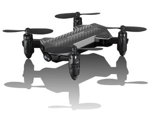 lot 33885 image: Voyage Aeronautics 7 HD Streaming Drone with Wide-Angle Lens in Black (See Details)