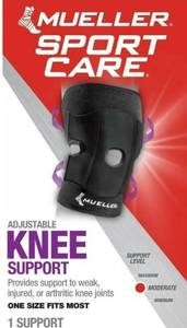 lot 33891 image: Mueller Adjustable Knee Support Brace