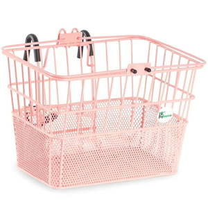 lot 33894 image: Wire Bike Basket-  Pink