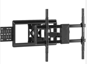 lot 36004 image: Full Motion Extended TV Wall Mount with Articulating Dual Swivel Arms - Retail $123