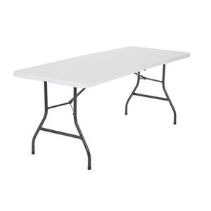 lot 36005 image: Cosco 6 Foot Centerfold Folding Table  -White
