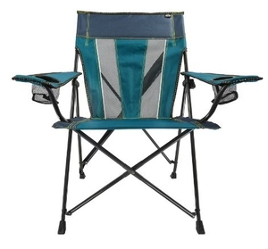 lot 36006 image: Equip Comfort Click Chair, Foldable Outdoor Seating with Mesh Back, Cup Holder, and Carry Bag, Supports 300 lbs