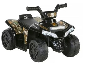 lot 36009 image: Dynacraft Realtree 6V Quad, Battery Powered Ride-on for Kids Ages 3, 1 Count (See Details) - Retail $74