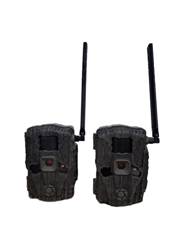 lot 33586 image: Stealth Cam Sonix Pro Cellular Trail Camera Cimbo 2 Pack (Missing Parts) - Retail $218