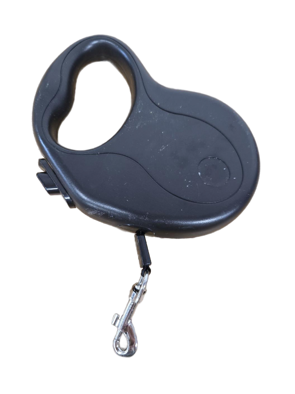 lot 38061 image: Black Retractable Dog Leash