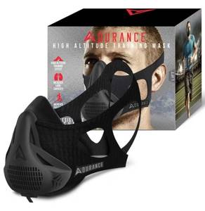 lot 37162 image: Adurance Peak Resistance High Altitude Face Air Mask Workout Training - NIB