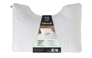 lot 37163 image: Allswell Nightside Cooling Pillow with Dual Function Fill, StandardQueen