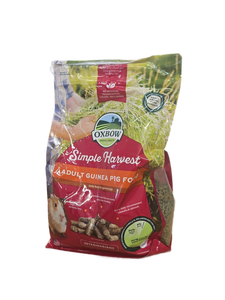 lot 38698 image: Oxbow Simple Harvest Adult Guinea Pig Food (BEST BY FEBRUARY 25, 2028)