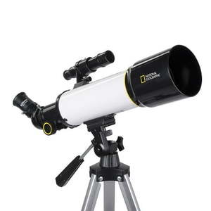 lot 36028 image: National Geographic Sky View 70 - 70mm Refractor Telescope with Panhandle Mount - Retail $98