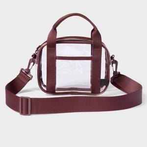 lot 38647 image: Clear Waist Bag - All In Motion Red Detail