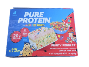 lot 38685 image: Pure Protein High Protein Double Layer Bar Smores Naturally Flavoured - 2.75 OzBars 4 Count, (BEST BY JANUARY 19, 2027)