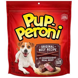 lot 38719 image: Pup-Peroni Original Beef Recipe Chewy Dog Treats - 22.5oz, (BEST BY JULY 15, 2027)
