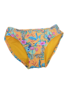 lot 38727 image: Cat & Jack Tropical Floral Print Bikini Bottom -Size L